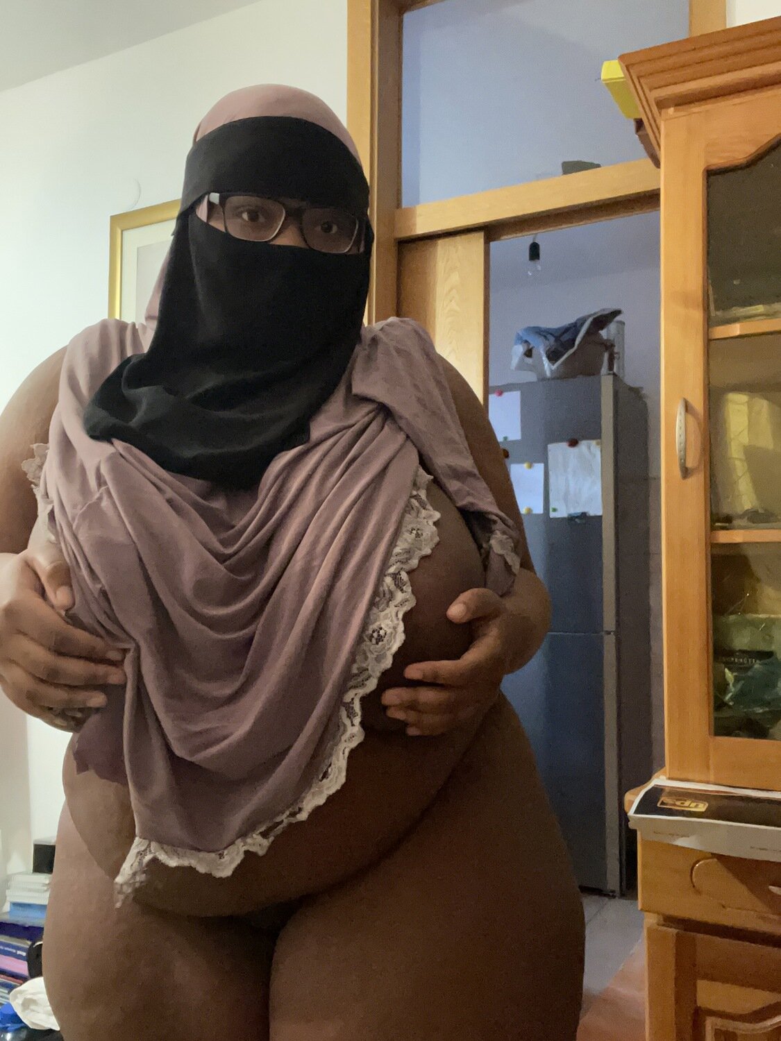 Muslim slut with a fat ass